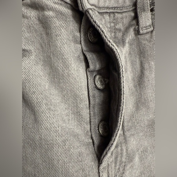 Old Navy Gray Women's High Rise Straight Jeans - Picture 5 of 9